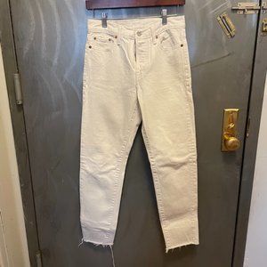 Levi's Straight Leg High Rise Jeans